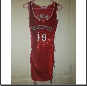Shane Justin Jersey Dress
